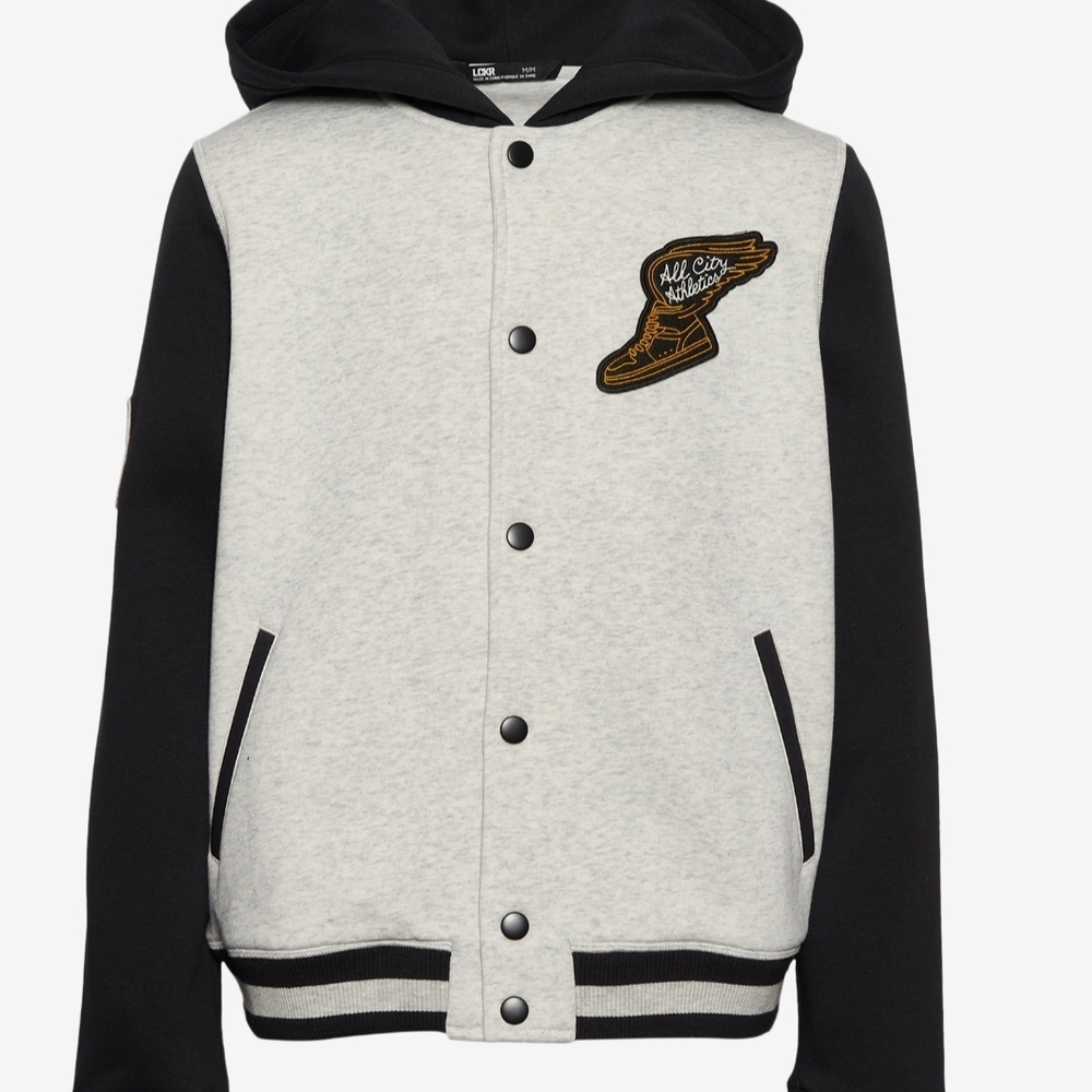 LCKR Graeson Varsity Jacket With Lining..Size Medium